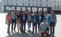 Азербайджанские актеры передали "Привет со сцены" в Астане (ФОТО)