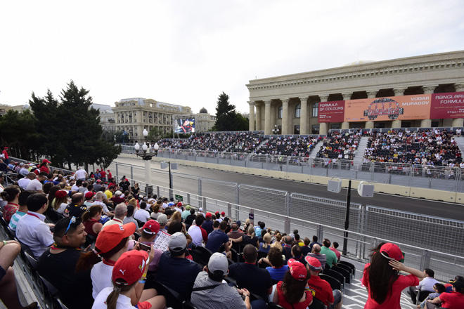Ticket sales for F1 Azerbaijan Grand Prix increasingly growing (VIDEO)