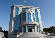 Президент Ильхам Алиев принял участие в открытии нового административного здания Наримановского районного суда (ФОТО)