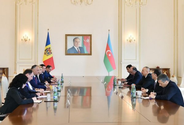 Igor Dodon: Specific projects to be considered for better co-op with Azerbaijan