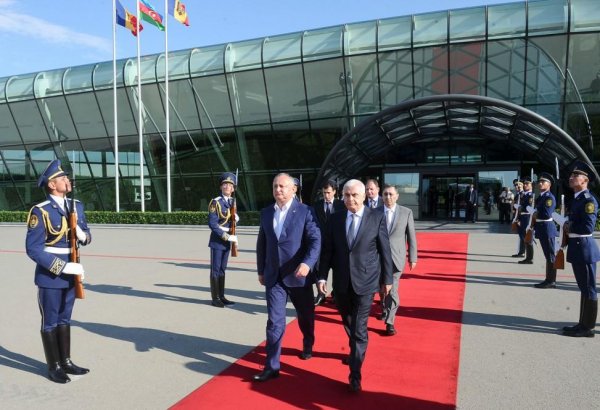 Завершился официальный визит Президента Молдовы в Азербайджан