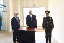 Президент Ильхам Алиев принял участие в открытии завода по производству гранат для противотанковых гранатометов в Ширване (ФОТО)