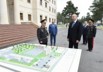 Президент Ильхам Алиев принял участие в открытии воинской части Внутренних войск в городе Ширван (ФОТО)
