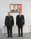 Президент Азербайджана принял участие в открытии завода по производству боеприпасов для гранатометов револьверного типа в городе Ширван (ФОТО)