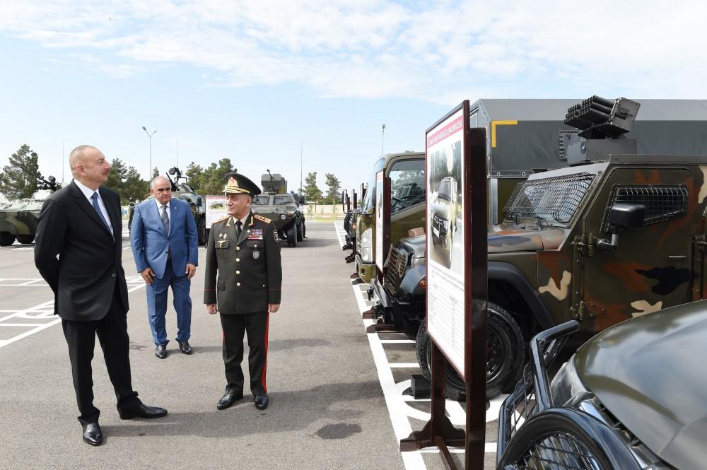 Ilham Aliyev opens Internal Troops’ military unit in Shirvan (PHOTO)