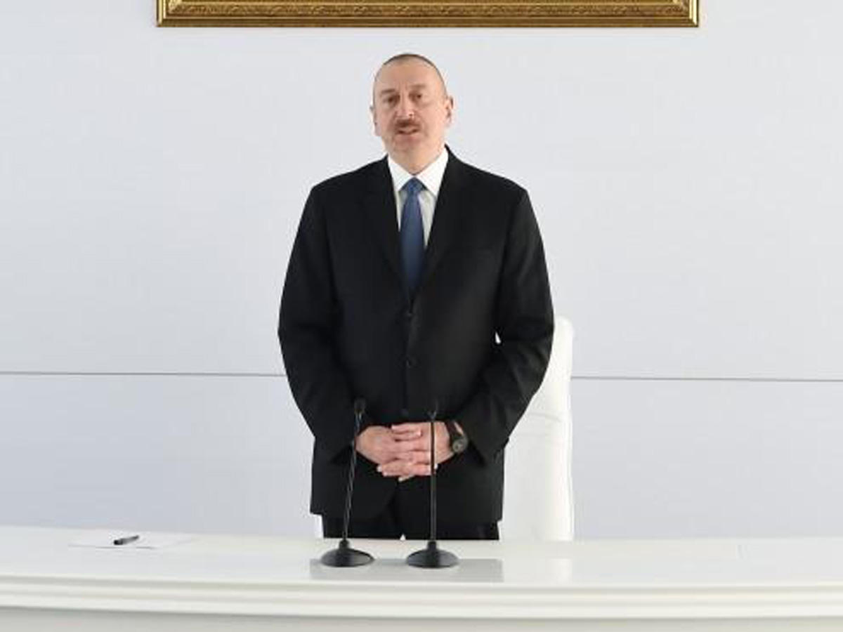 Президент Ильхам Алиев: Мы все время должны быть готовы к освобождению оккупированных земель за счет нашей военной силы
