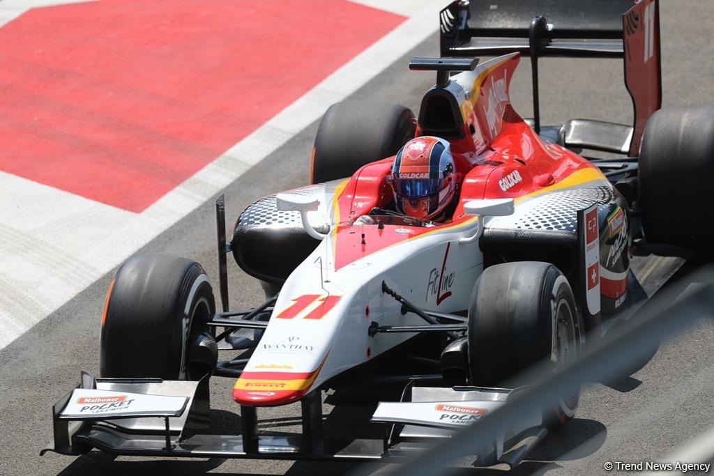 Practice Session of FIA Formula 2 Championship starts in Baku (PHOTO)