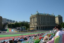 Второй день заезда Формулы-1 в рамках Гран-при Азербайджана (ФОТОСЕССИЯ)