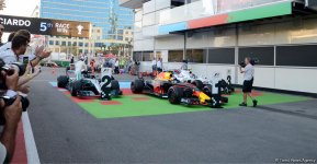 Ricciardo wins F1 Azerbaijan Grand Prix (PHOTO)