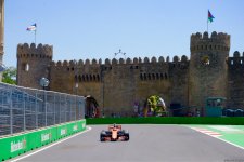 Самые яркие моменты Гран-при Азербайджана Формулы 1 (ФОТО)
