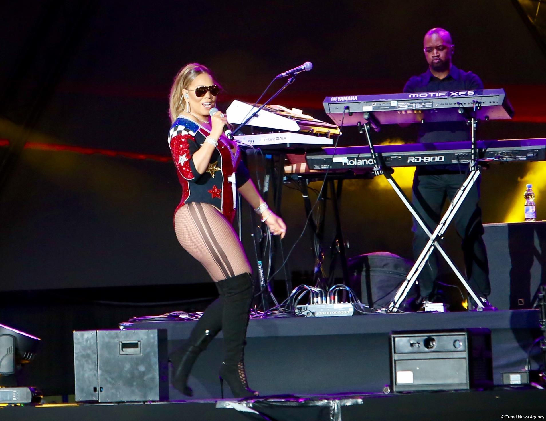 Mariah Carey's concert held in Baku (PHOTO,VIDEO)