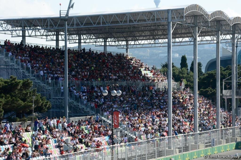 Самые яркие моменты Гран-при Азербайджана Формулы 1 (ФОТО)