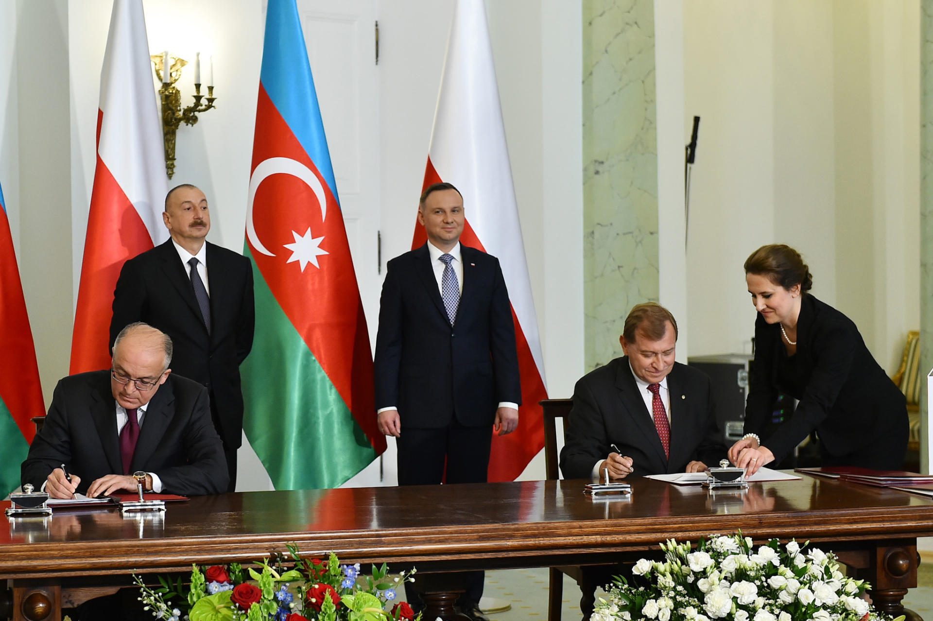 Азербайджан и Польша подписали ряд документов (ФОТО) (версия 2)