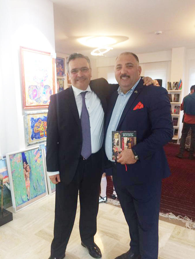 Бахрам Багирзаде и Сакит Мамедов в Люксембурге (ФОТО)