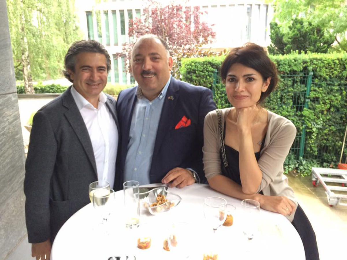 Бахрам Багирзаде и Сакит Мамедов в Люксембурге (ФОТО)