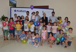 AtaBank порадовал учеников детского дома (ФОТО)