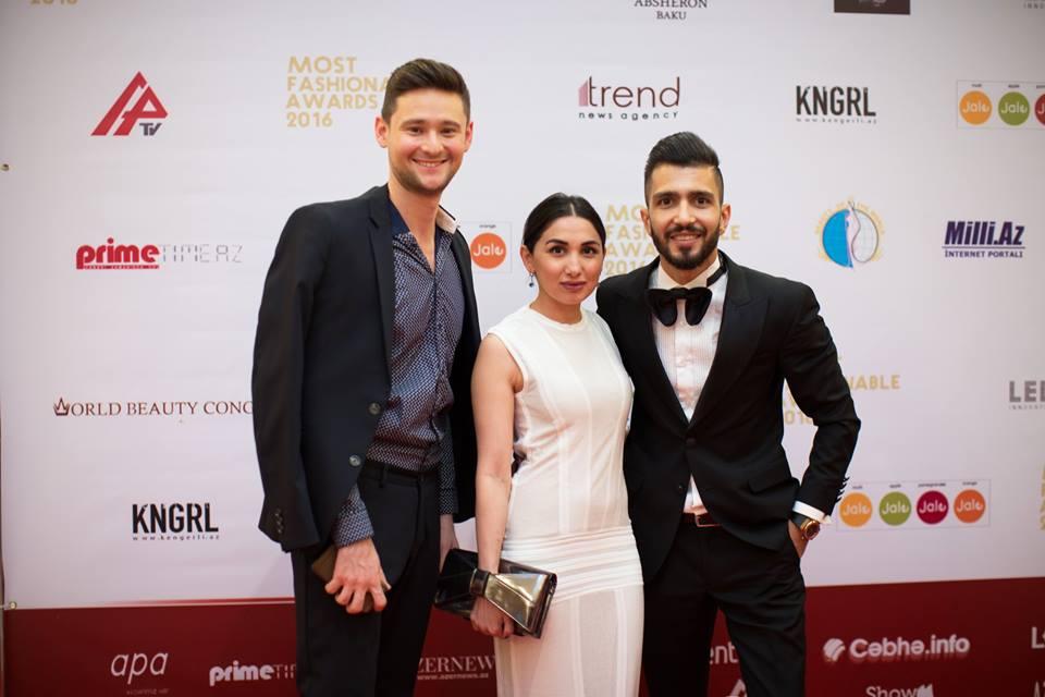 "Most Fashionable Awards"ın mükafatlandırma mərasimi keçirilib (FOTO)