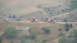 Lerikdə 50 yaşayış məntəqəsini birləşdirən yeni yol inşa olunur (FOTO/VİDEO)