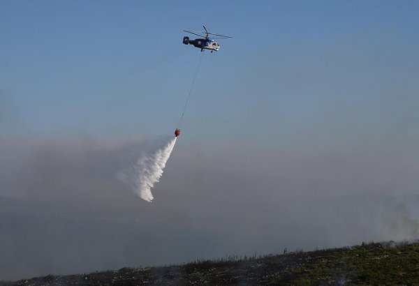 В Турции в водохранилище упал вертолет