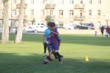 В парке Центра Гейдара Алиева прошел детский футбольный турнир (ФОТО)