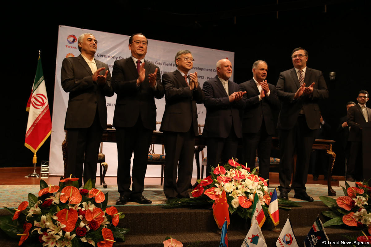 Iran, Total ‎sign deal for South Pars Phase 11 development (PHOTO)
