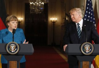 Трамп поблагодарил Меркель за прекрасную организацию саммита G20
