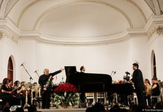 Азербайджанские пианисты-виртуозы посвятили концерт Сергею Рахманинову (ФОТО)