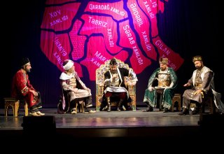 Akademik Milli Dram Teatr mövsümə “Qarabağnamə” tamaşası ilə yekun vurub (FOTO)
