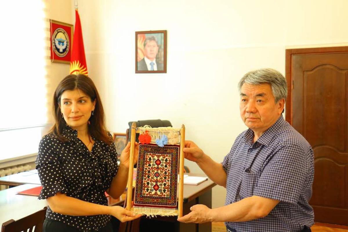 Beynəlxalq Türk Mədəniyyəti və İrsi Fondu Qırğızıstanla əməkdaşlığı genişləndirəcək (FOTO)