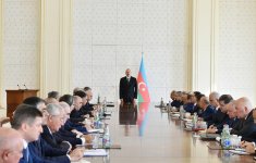 Ilham Aliyev chairs Cabinet meeting on 1H17 results, future objectives (PHOTO)