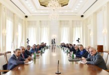 Prezident İlham Əliyevin sədrliyi ilə Nazirlər Kabinetinin iclası keçirilib (FOTO) (YENİLƏNİB-3)