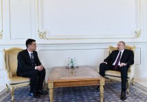 Ilham Aliyev receives credentials of incoming Turkmen envoy (PHOTO)