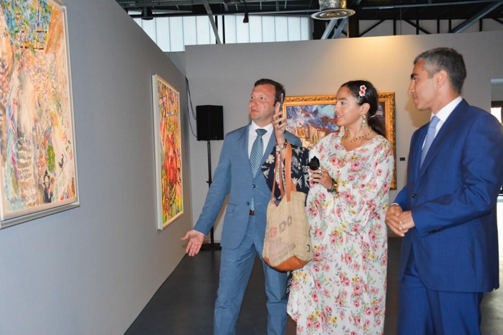 Leyla Aliyeva attends opening of Days of Azerbaijani Culture in Cannes (PHOTO)