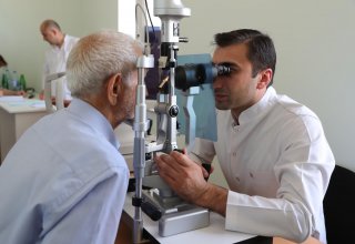 При поддержке Общественного объединения регионального развития в Имишлинском районе проведено медобследование в связи с глазными  болезнями