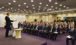 Ilham Aliyev attends Azerbaijan-Latvia business forum in Riga (PHOTO)