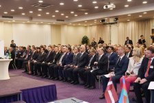 Prezident İlham Əliyev Azərbaycan-Latviya biznes forumunda iştirak edib (YENİLƏNİB) (FOTO)