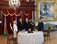 В Латвии в честь Президента Азербайджана Ильхама Алиева был дан официальный прием (ФОТО) (версия 2)