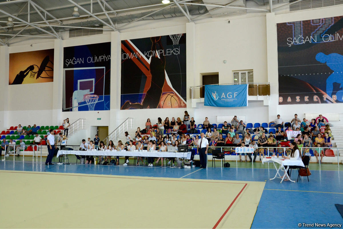 В Баку проходит открытое первенство Шагана по художественной гимнастике (ФОТО)