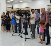 Россияне поздравили азербайджанских журналистов (ФОТО)