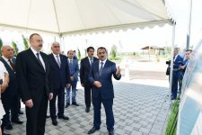President Aliyev inaugurates drinking water supply project in Pirallahi (PHOTO)