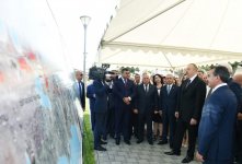 President Aliyev inaugurates drinking water supply project in Pirallahi (PHOTO)