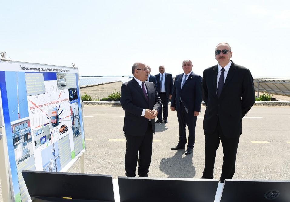 Состоялось открытие солнечной электростанции «Пираллахи» (ФОТО)