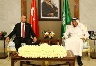 Эрдоган обсудил Сирию с королем Саудовской Аравии