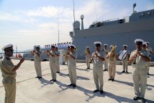 Военные корабли России прибыли в Баку (ФОТО, ВИДЕО)