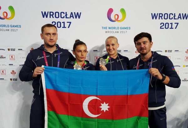 Azerbaijani gymnasts grab silver medal of 2017 World Games (PHOTO)