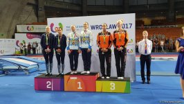 Azerbaijani gymnasts grab silver medal of 2017 World Games (PHOTO)