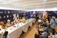 Российские звезды – участники фестиваля "ЖАРА-2017" восхищены Баку: пресс-конференция (ФОТО)