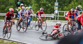 Yeniyetmələrin Avropa Olimpiya Festivalında velosiped yarışları başa çatıb (FOTO)