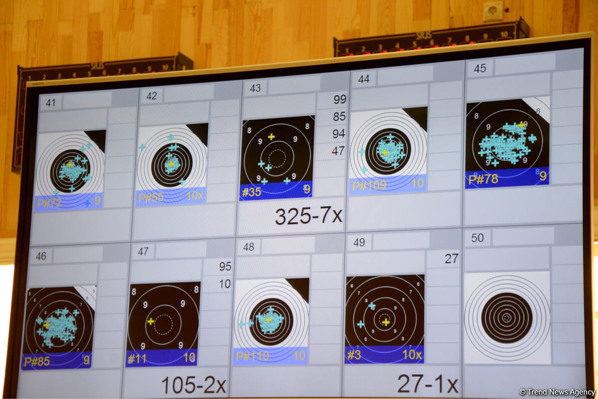 Seven Azerbaijani athletes join European Shooting Championship (PHOTO)