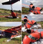 Украинский грузовой самолет потерпел крушение в Центральной Африке